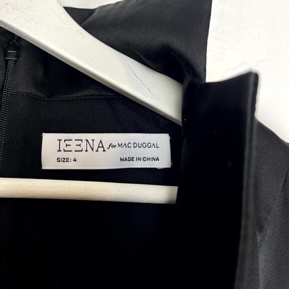 MAC DUGGAL Blazer Cocktail Dress in Black Size US 4 - Picture 4 of 8